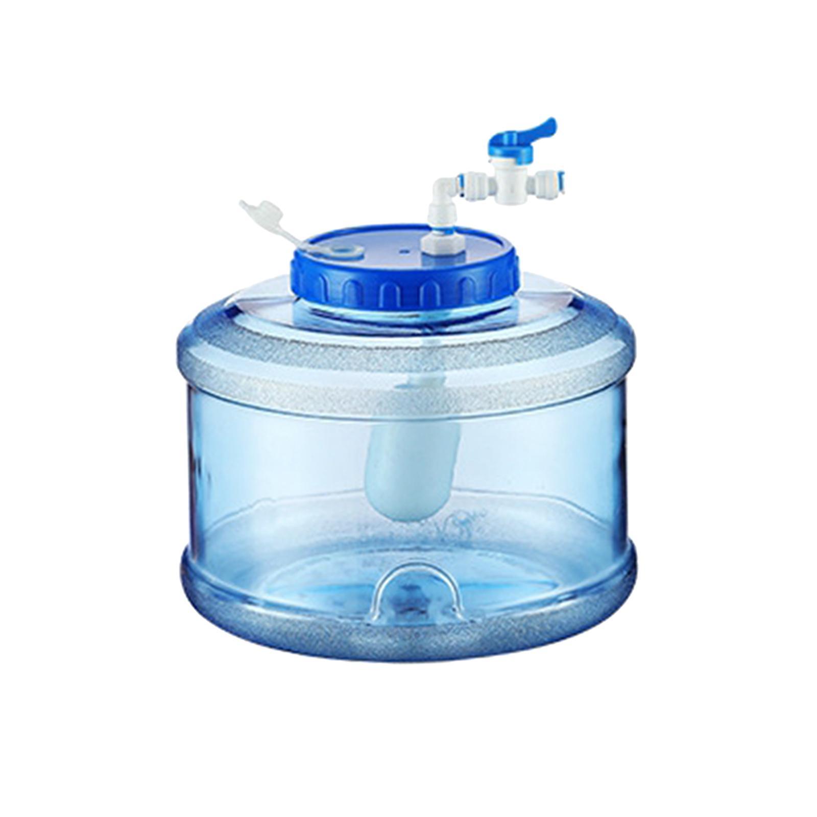 Water Container Water Jug with Floating Ball Portable with Handle Water Tank Water Bottle Carrier Water Storage for Camping