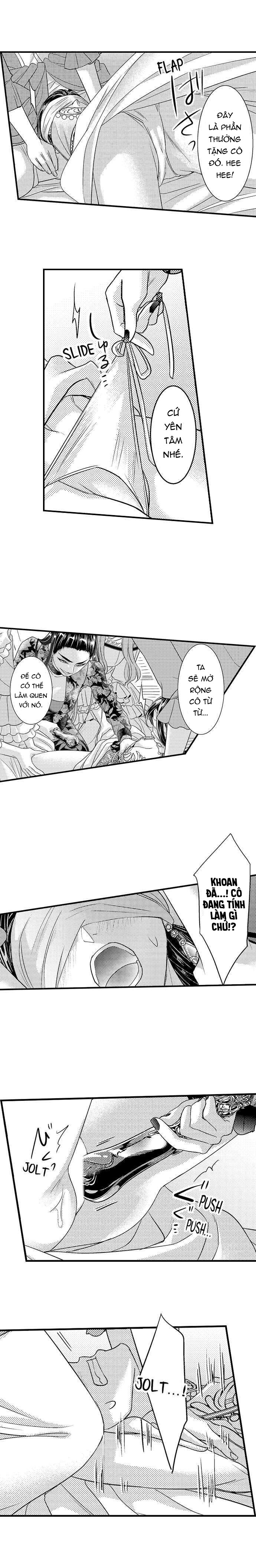 chuyển sinh vào thế giới khác ~ nếu muốn trở thành nữ hoàng hãy tìm cách để được hoàng đế sủng ái vào ban đêm chapter 34.2 3