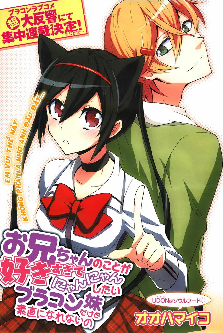 oniichan no koto ga suki sugite nyan nyan shitai burakon imouto dakedo sunao ni narenai no chapter 1 4
