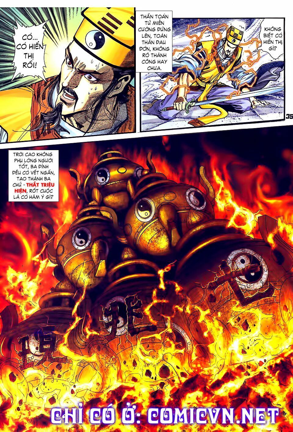 thần binh huyền kỳ i chapter 34 35