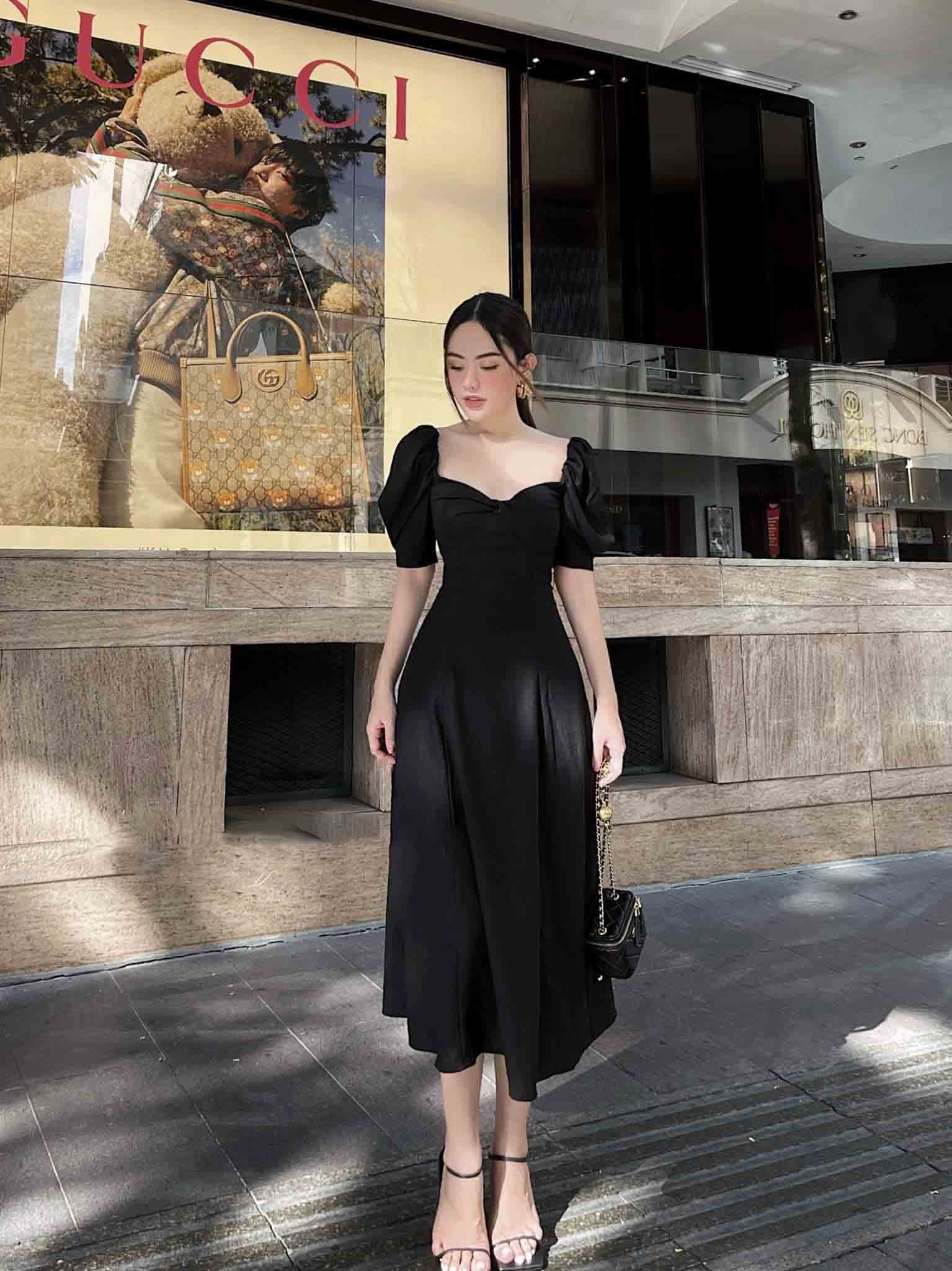 Đầm Maxi Xoắn Ngực Thiết Kế Dự Tiệc, Đi Biển Cao Cấp KAEL DRESS