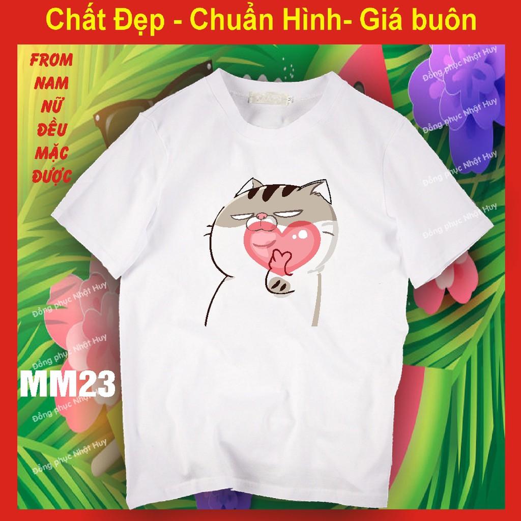 Áo thun mèo cat ami bụng bự m21,chất đẹp, bao đổi trả MEO MEO
