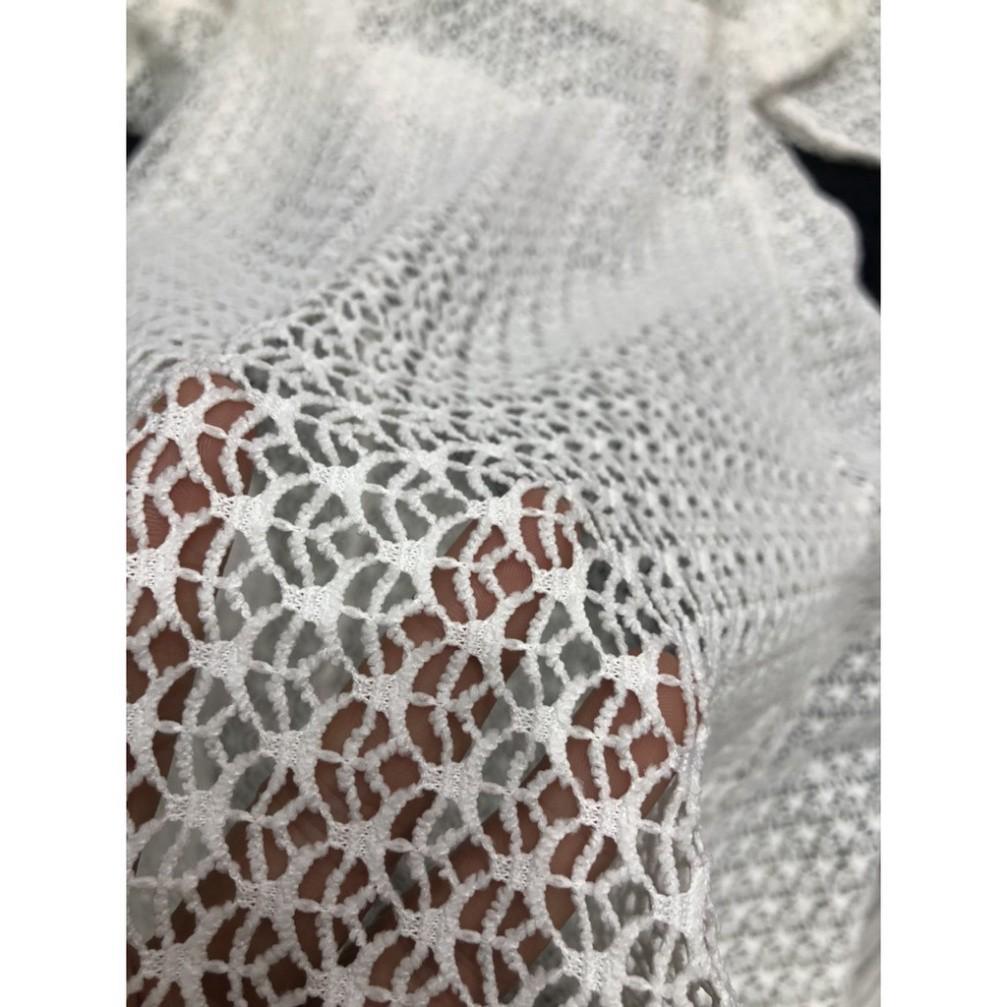 Áo ren mặc khoác ngoài bikini đi biển đẹp ( Ảnh chụp thật 100%)
