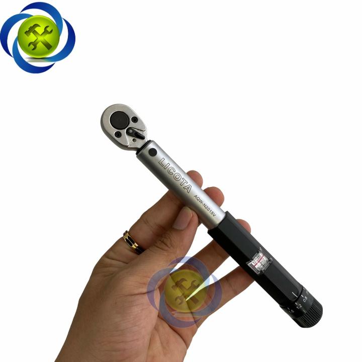 Cần siết lực 1/4 LICOTA AQW-N2015V có đồng hồ dài 197mm