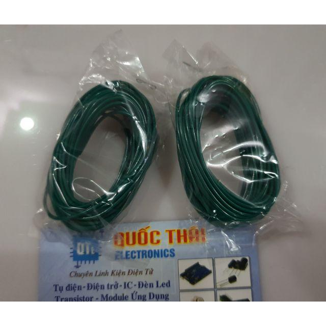 Combo 2 cuộn dây điện 263 màu xanh lá