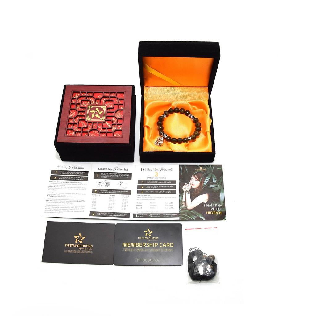 Vòng tay Trầm hương Power - Thiên Mộc Hương