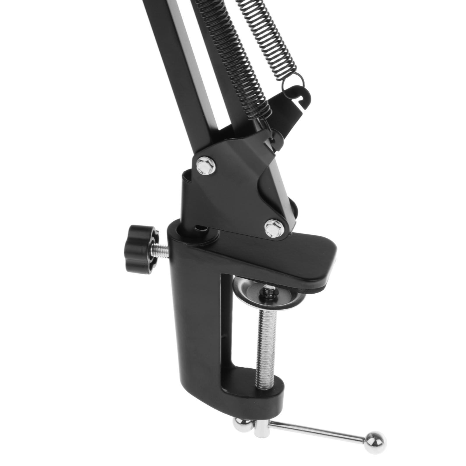 USB Podcast Condenser Microphone, Professional PC Streaming Cardioid Microphone Kit with Boom Arm, Shock Mount,  Filter and Windscreen