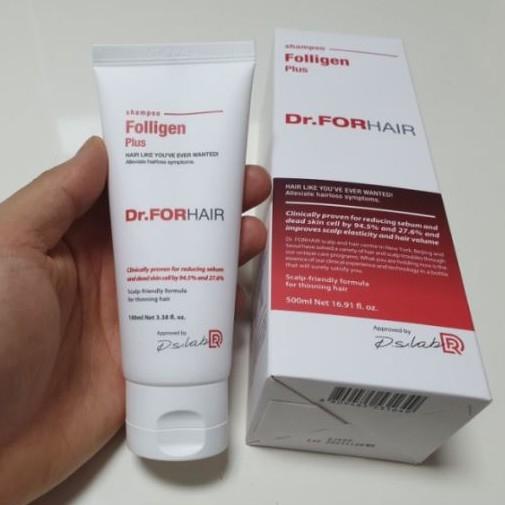 Bộ Dầu Gội Tẩy Tế Bào Chết Dr.FORHAIR/Dr For Hair Sạch Gàu, Giảm Rụng Tóc Và Kích Mọc Tóc