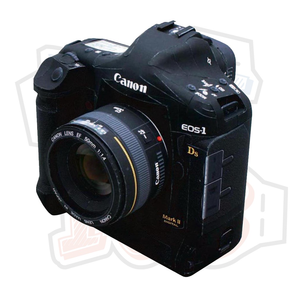 Mua Mô hình giấy Máy ảnh Canon EOS-1Ds Mark II (tỉ lệ 1:1) Tiki
