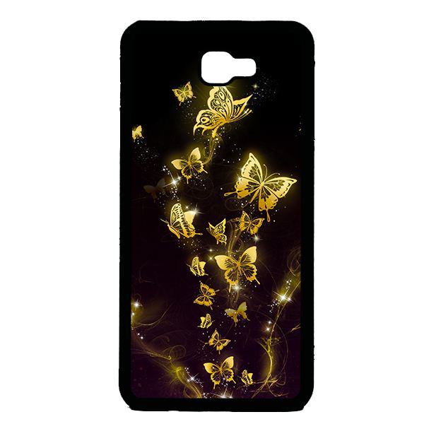 Ốp lưng cho Samsung Galaxy J5 Prime nền bướm vàng 1 - Hàng chính hãng