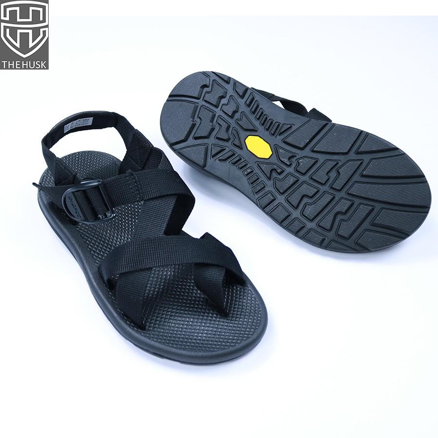 Giày Sandals Unisex HuuCuong Xỏ Ngón Quai Dù Đế Cao Su - TH9