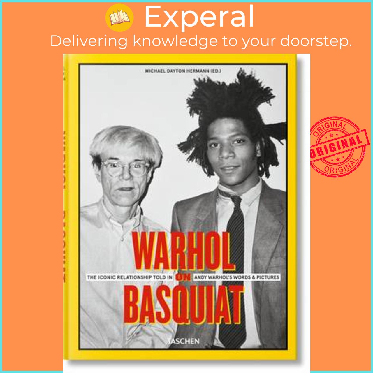 Sách - Warhol on Basquiat. The Iconic Relationship Told in Andy Warhol’s Words and by Michael Dayton Hermann (hardcover)