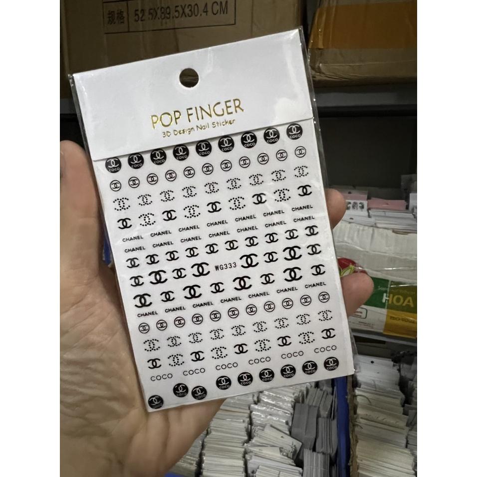 STICKER TRANG TRÍ MÓNG TAY WG333