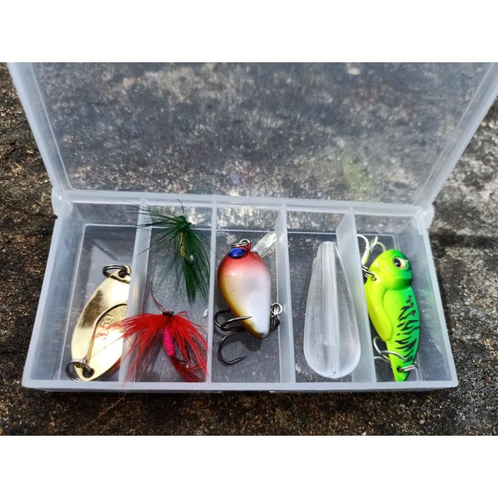 Bộ mồi câu lure siêu nhạy cá