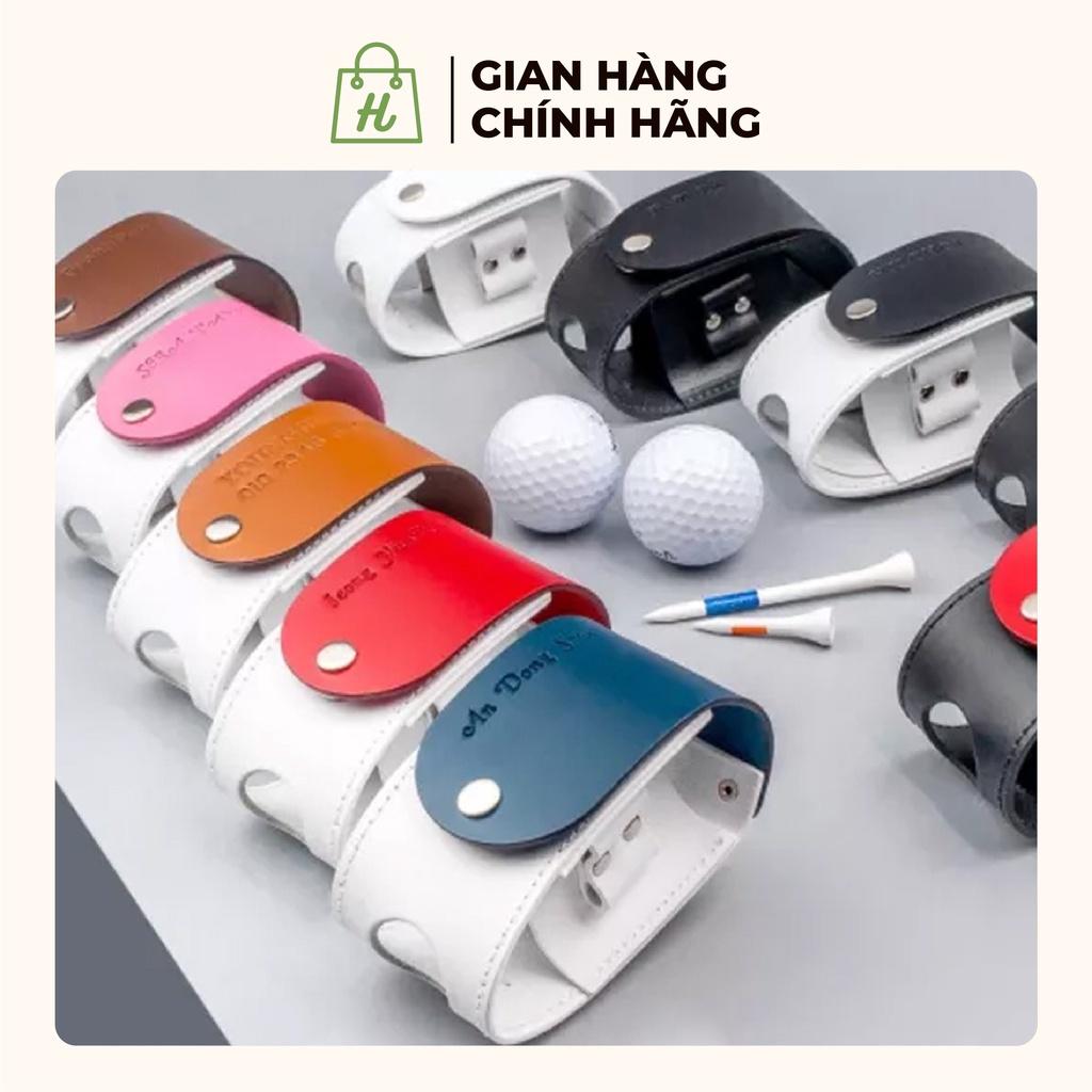Túi đựng bóng golf và tea golf kèm video thật
