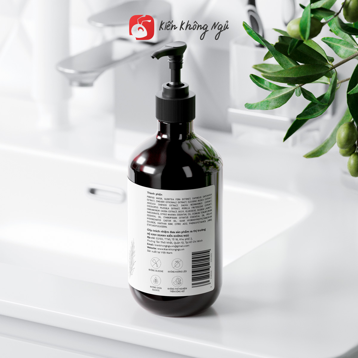 Dầu gội thảo dược Fresh Shampoo giảm rụng tóc, giảm gàu, nuôi dưỡng tóc mềm mượt và chắc khỏe từ gốc 500ml