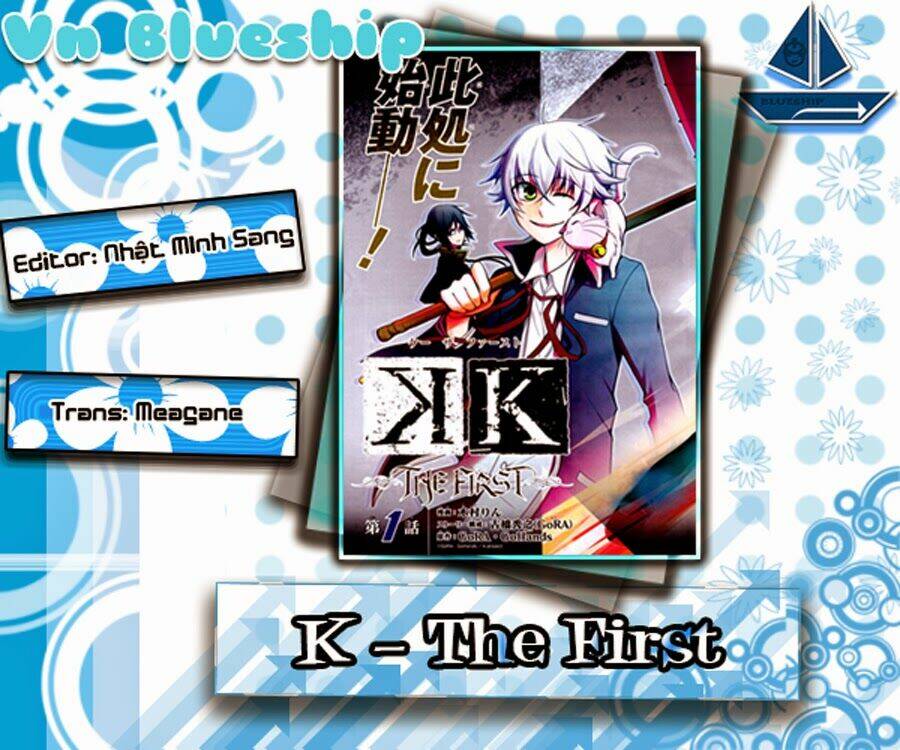 k - the first chapter 1 1