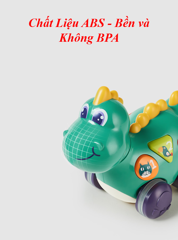 Đồ Chơi Tập Bò Khủng Long và Máy Bay - BabyCare