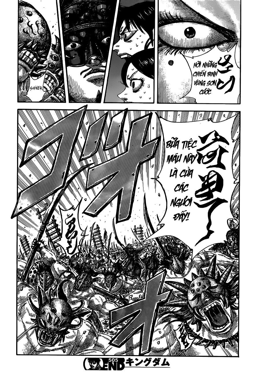 kingdom - vương giả thiên hạ chapter 505 18