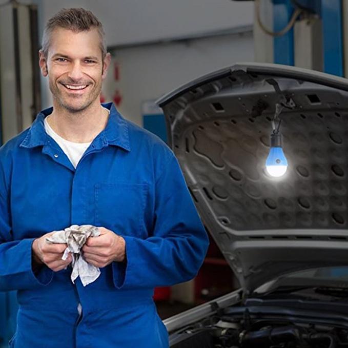 Bóng đèn LED cầm tay sử dụng pin tiện dụng cho hoạt động ngoài trời