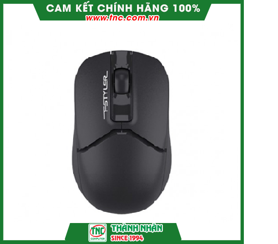 Chuột Fstyler không dây đen A4Tech FG12-Hàng chính hãng