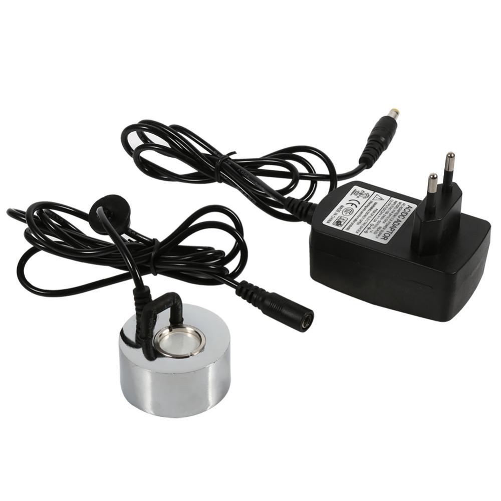 24V Siêu Âm Phun Sương Tạo Phun Sương Tạo Ẩm Hình Ếch Con Vòi Phun Nước Ao Atomizer Máy Tạo Độ Ẩm Không Khí Với Adapter EU/Mỹ Vòi Phun Nước Ao atomizer