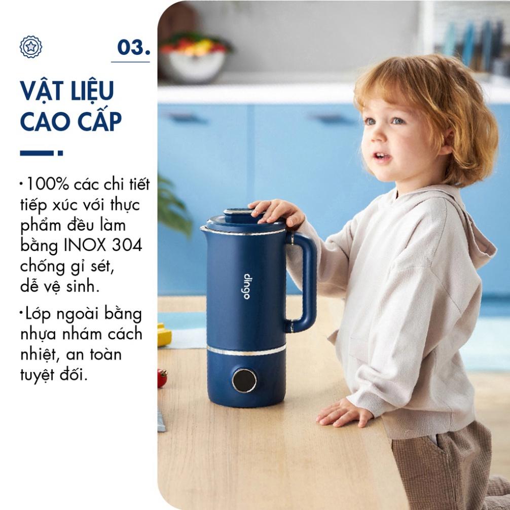 Máy Làm Sữa Hạt Mini DCB600 - Thương hiệu bán chạy - SẢN PHẨM HOT - Đỏ, Đỏ