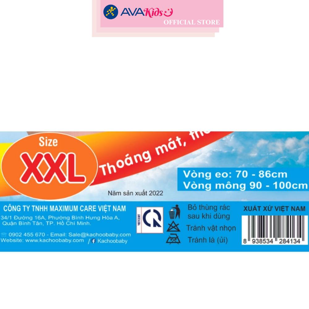 Quần lót vải cotton mặc 1 lần KACHOOBABY size XXL (Bịch 5 cái)