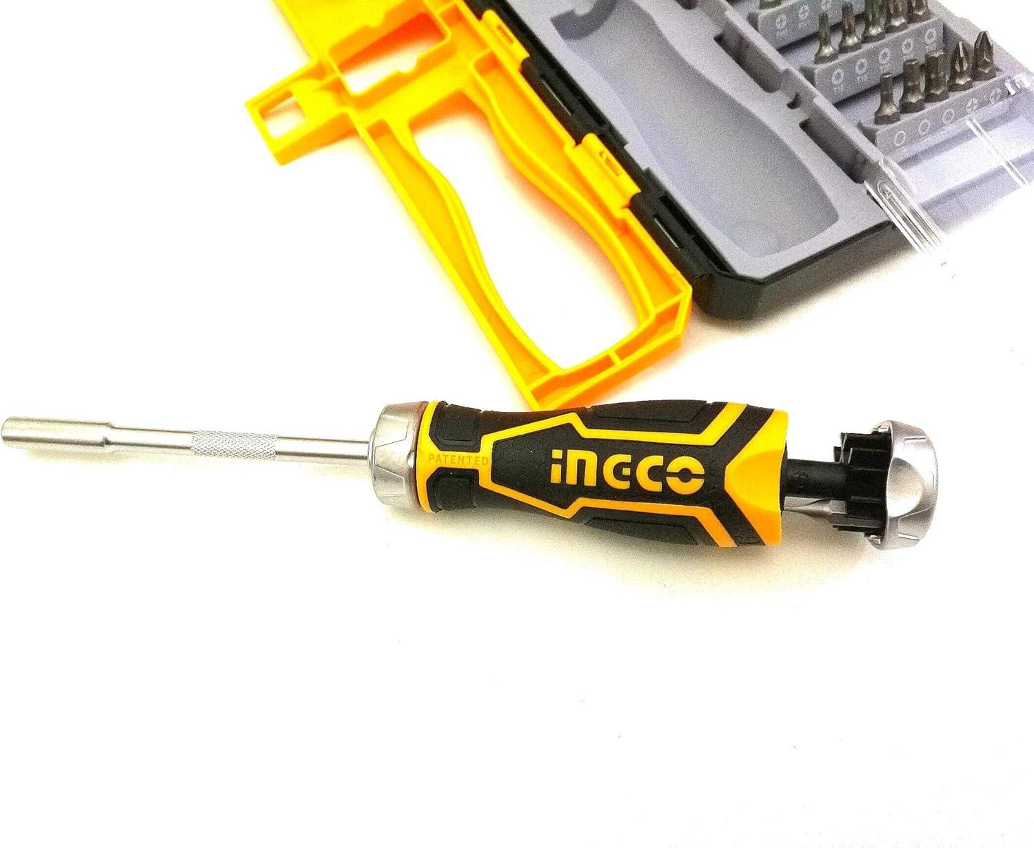 BỘ TUỐC NƠ VÍT ĐA NĂNG 33 CHI TIẾT INGCO HKSDB0338 - HÀNG CHÍNH HÃNG