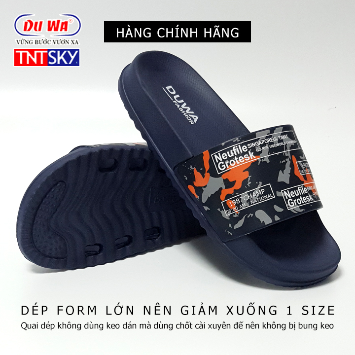 Hình ảnh Dép quai ngang nam, nữ, trẻ em siêu nhẹ DUWA - Hàng chính hãng - TK1167