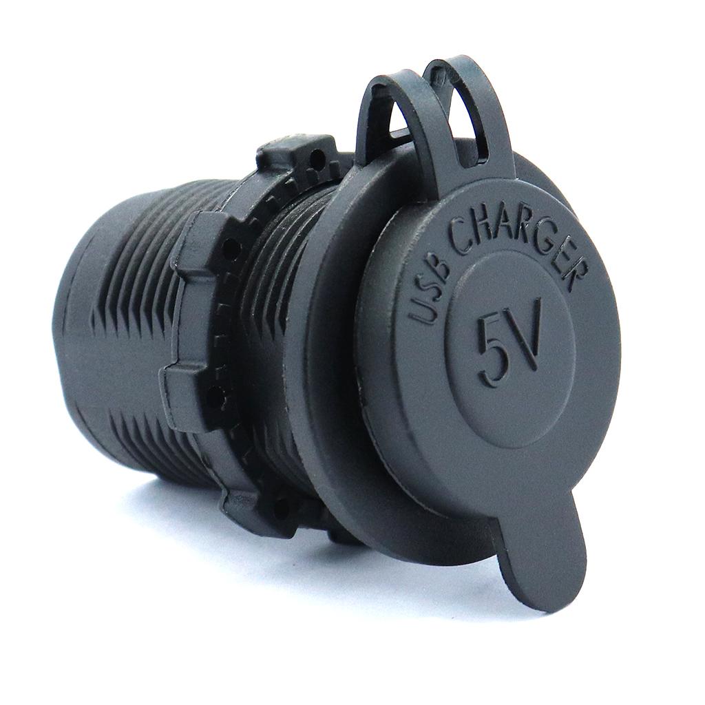 USB CHARGER 5V - 2.4A with 60cm Wiring Harness for Car Boat Marine