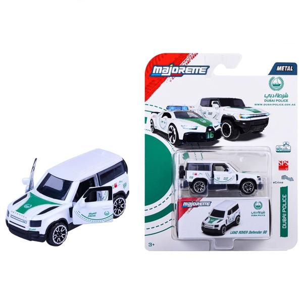 Đồ Chơi Mô Hình Xe Dubai Police Deluxe Land Rover Defender - Majorette 8503101000C47