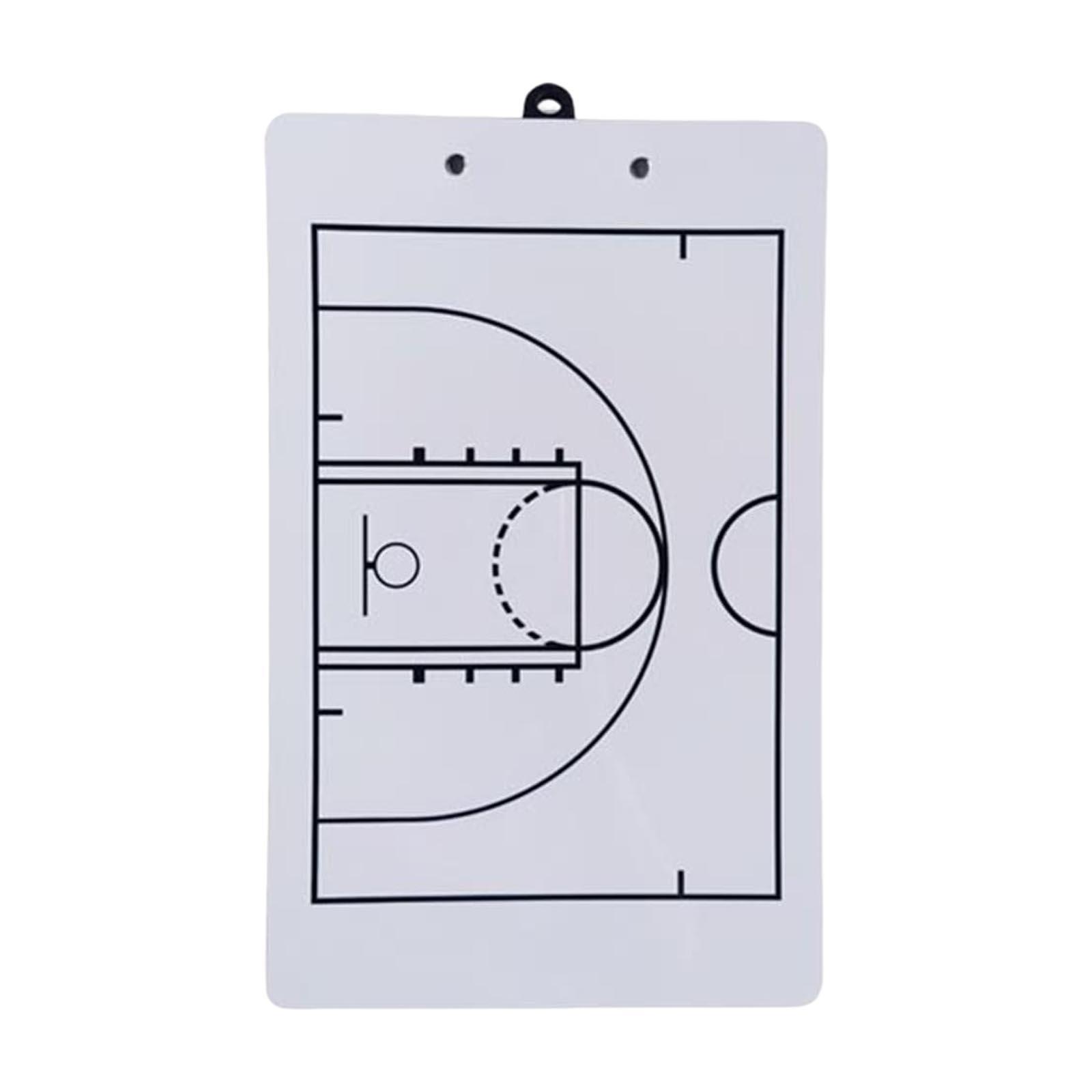 Basketball  Game Plan Demonstration Portable Coaches Clipboard