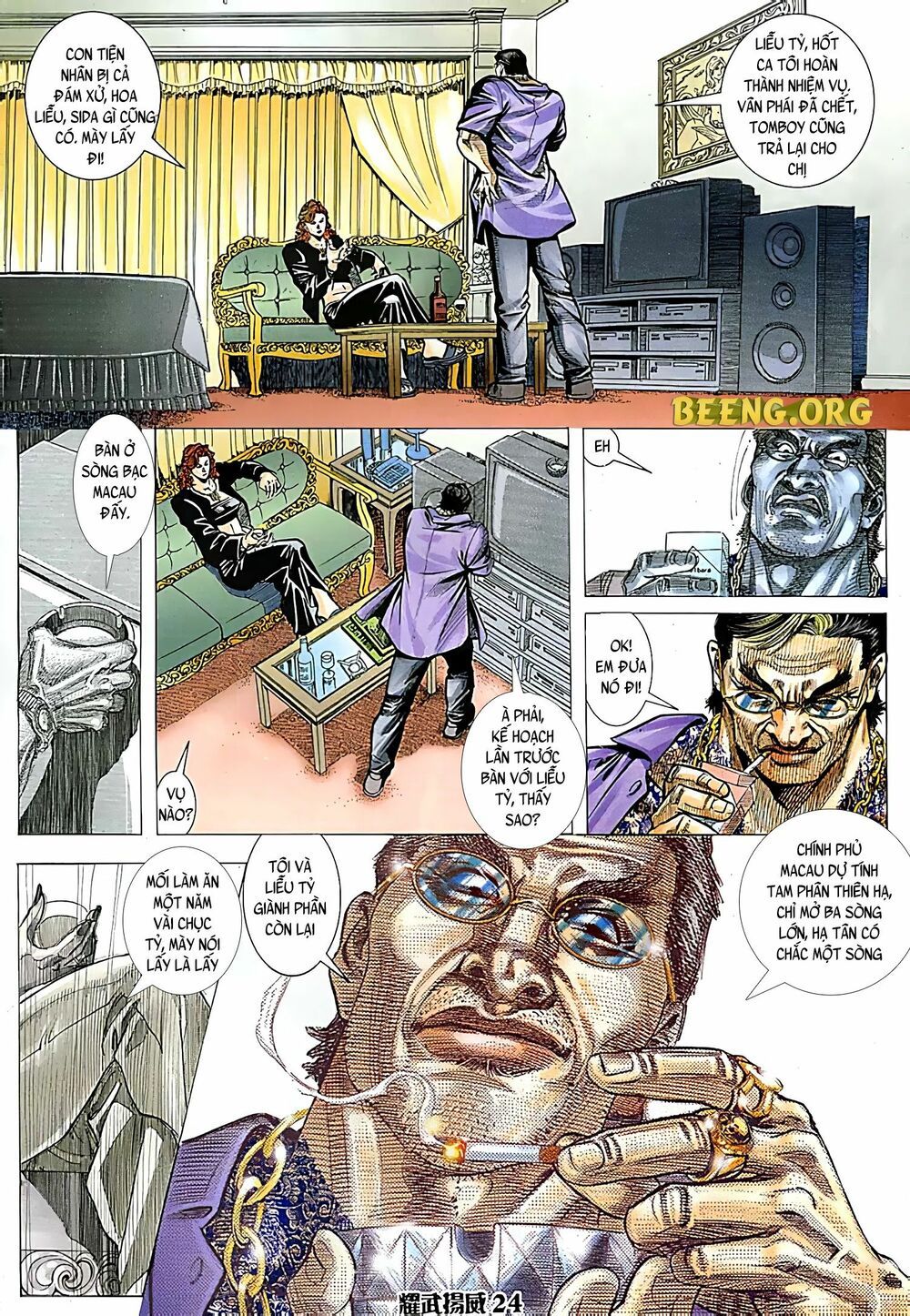 diệu võ dương oai chapter 126 9