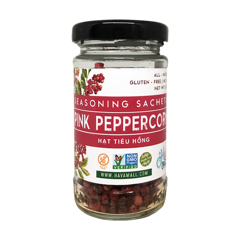 Hạt Tiêu Hồng Lọ Thủy Tinh 20gr – Pink Peppercorn