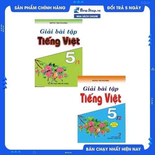 COMBO GIẢI BÀI TẬP TIẾNG VIỆT 5 (BỘ 2 CUỐN)