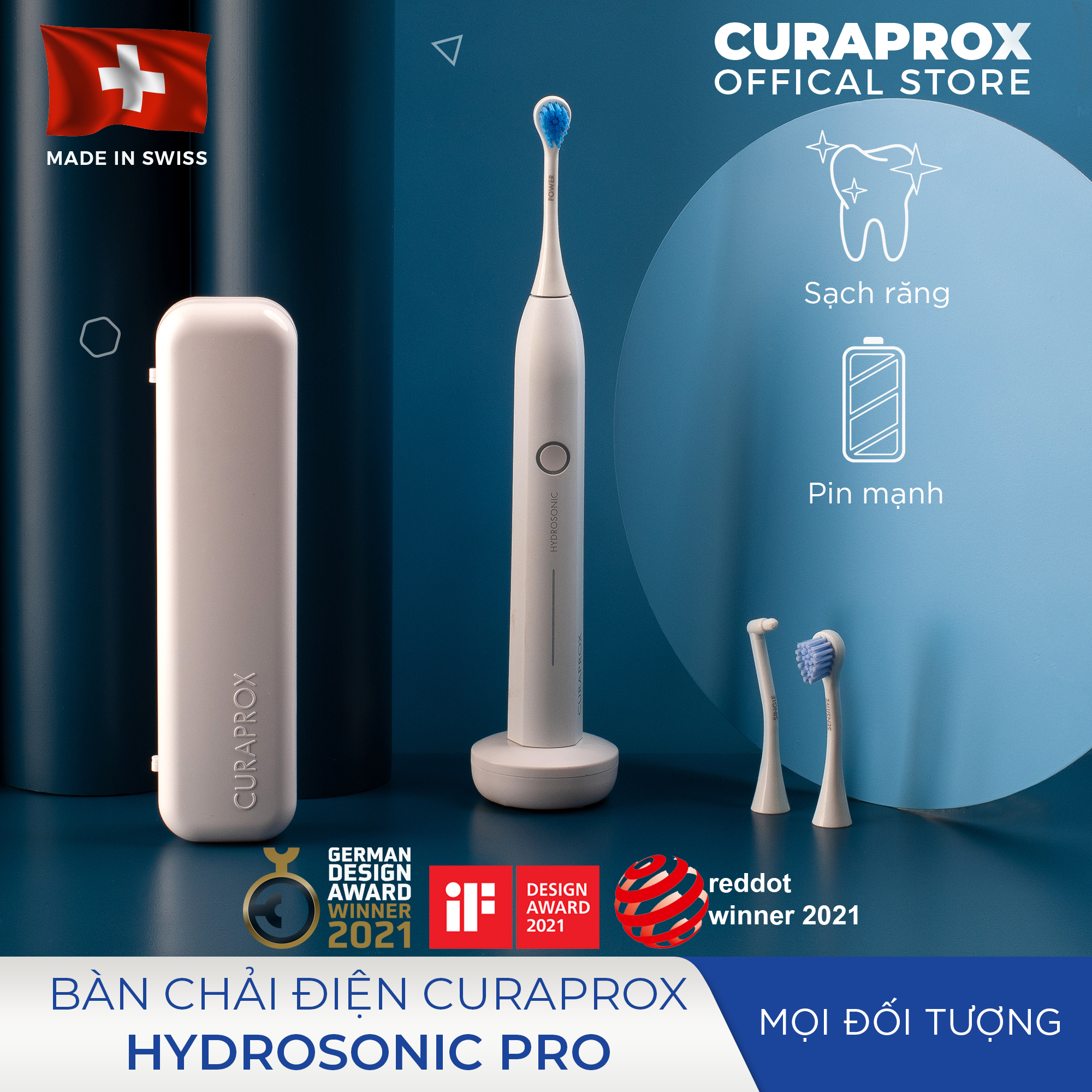 Bàn chải điện Curaprox Hydrosonic Pro