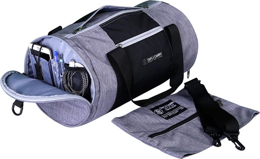 Túi đeo Gym bag small Grey/Black