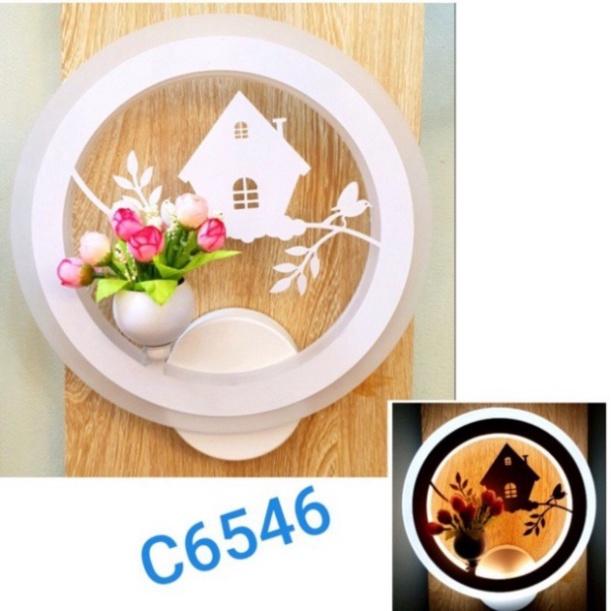Đèn treo tường trang trí hình tròn, đèn gắn tường phòng ngủ, đèn decor DT HQ