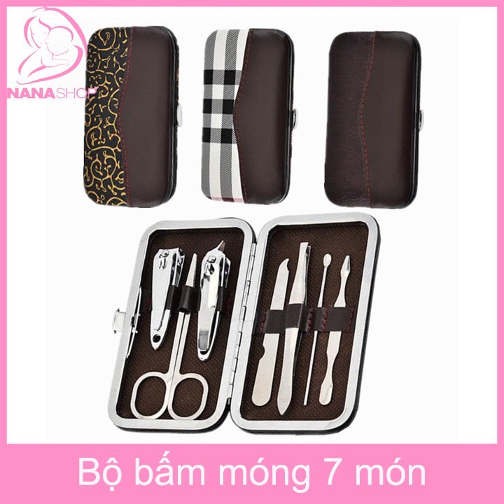 Bộ Cắt, Bấm Dũa Móng Tay - 7 Chi Tiết Deliya - HÀNG CHĨNH HÃNG
