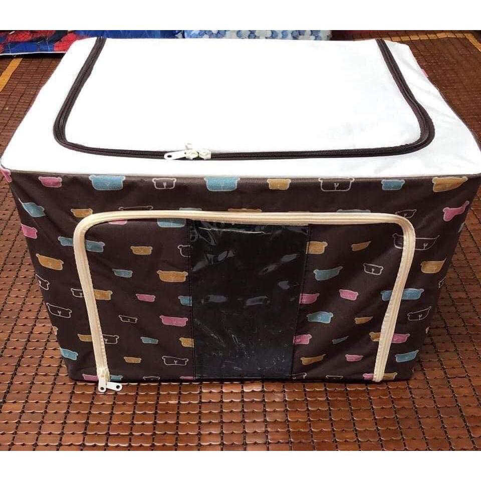 Túi Đựng Chăn Màn Khung Sắt gấp gọn của - giao mầu ngẫu nhiên