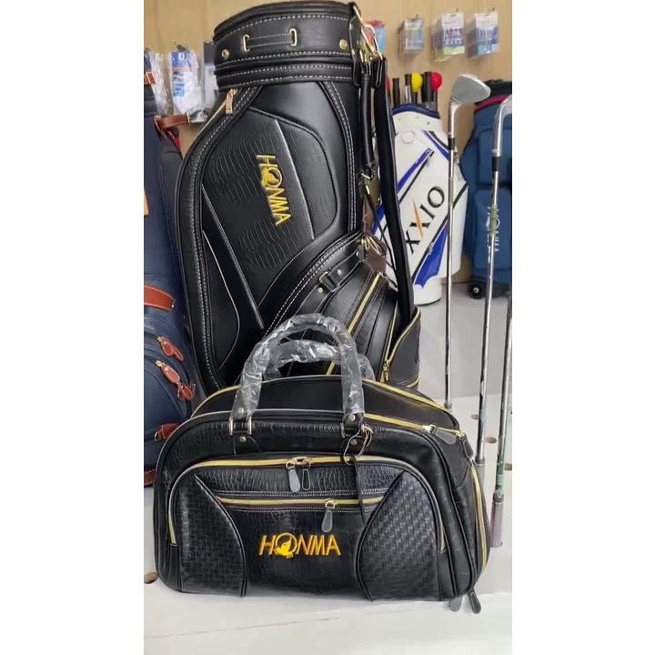 Bộ Đôi Túi Đựng Gậy Golf Honma