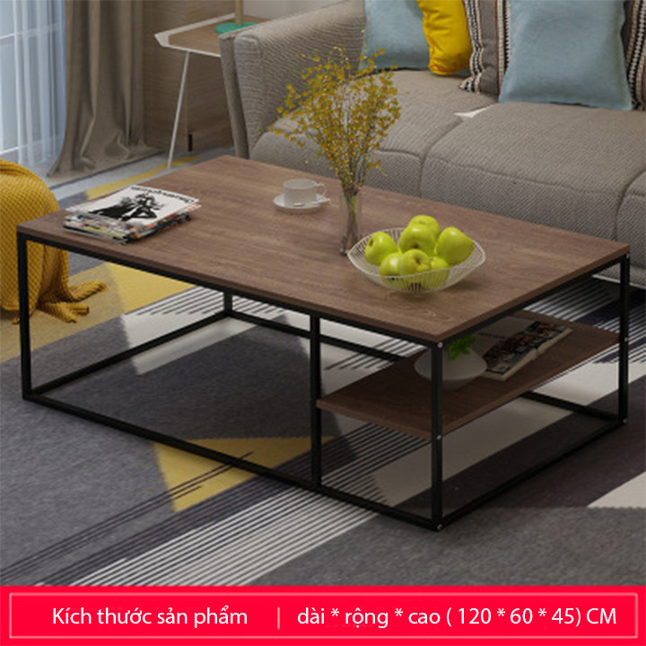 Bàn trà hình chữ nhật, bàn sofa BAT001