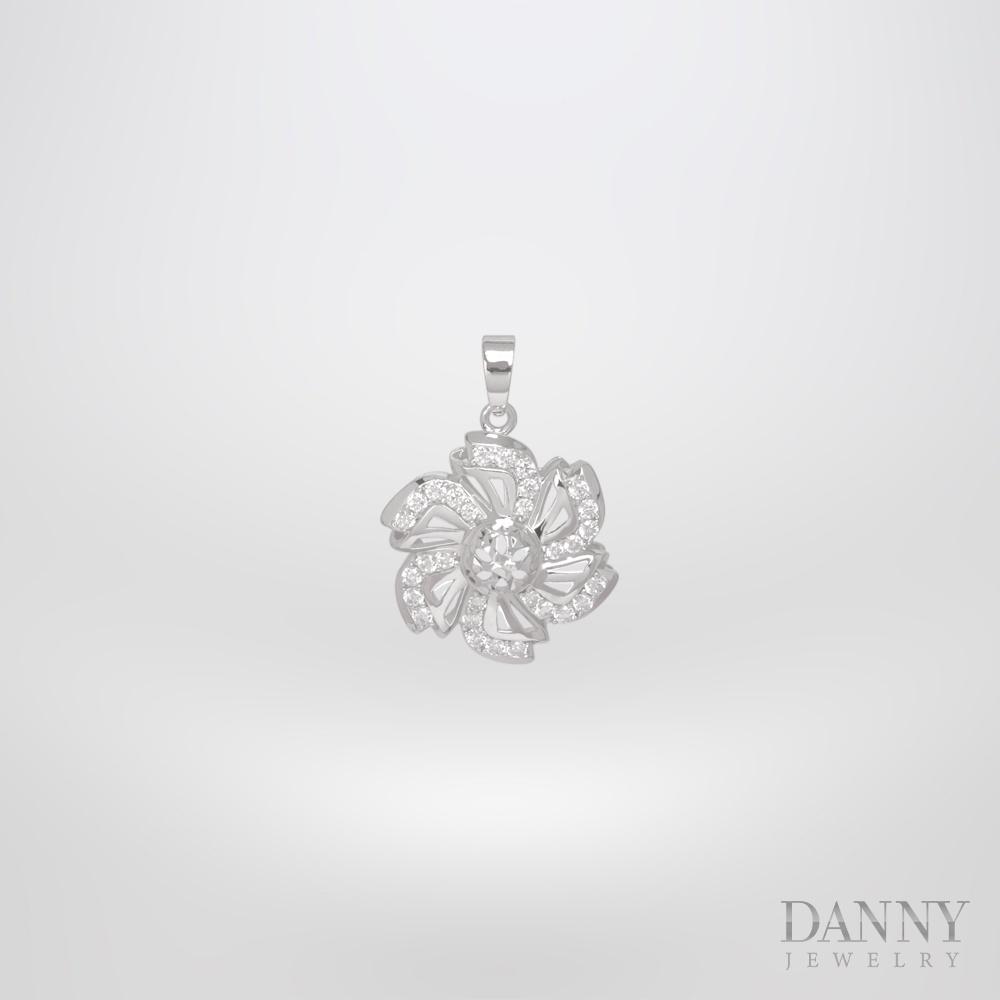 Mặt Dây Chuyền Nữ Danny Jewelry Bạc 925 Xi Bạch Kim DI4GZ011