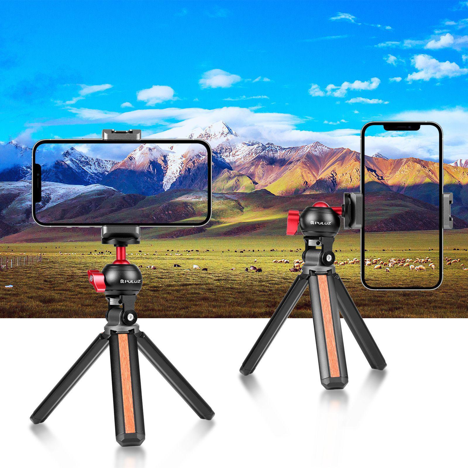 360 Degree Rotating Panoramic Tripod Ball Head, 1/4 inch Screw, 1/4 inch to 3/8 inch Screw Hole for DSLR Camera LED Lights