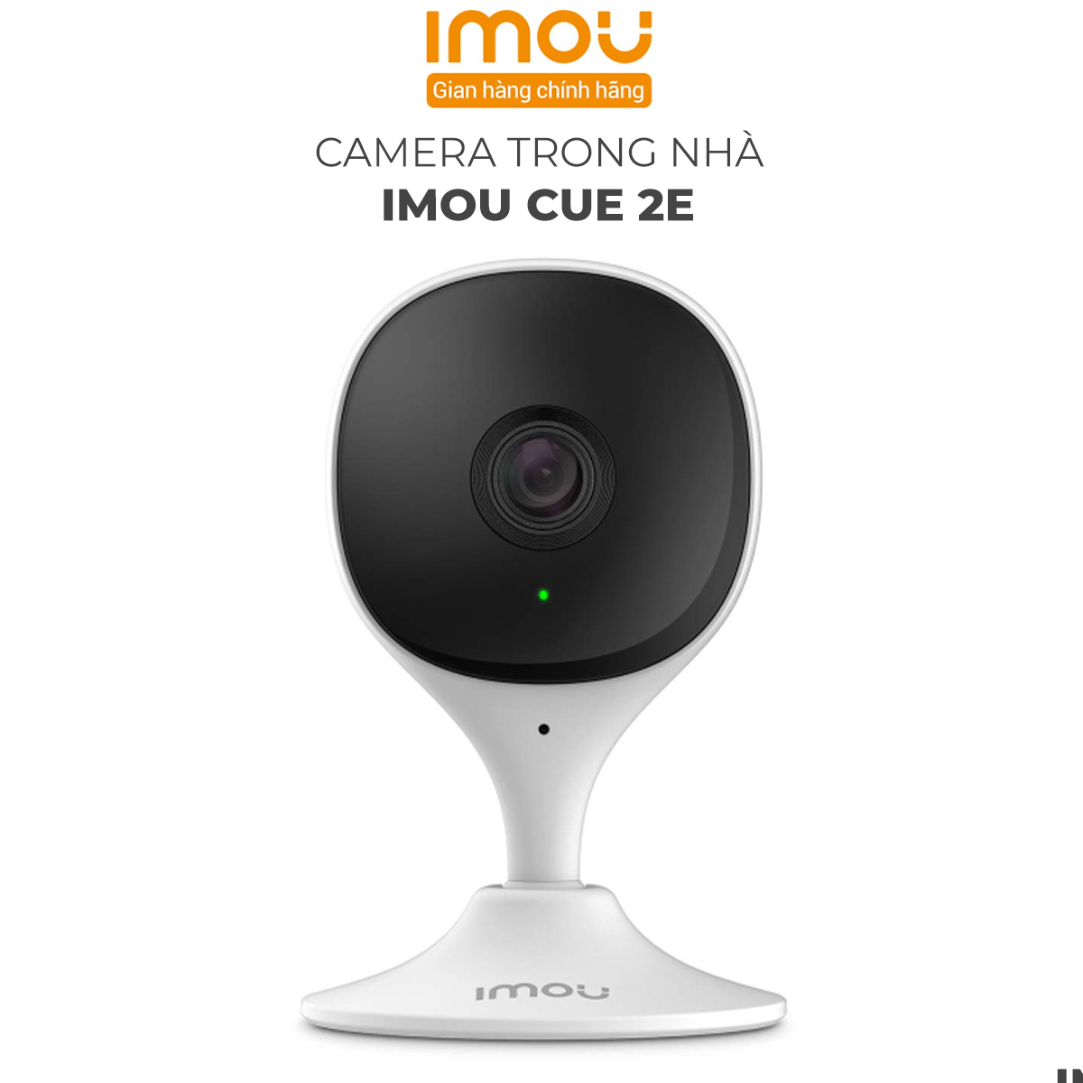 Camera IMOU Cue 2E, Camera IP độ phân giải 2 megapixel, phát hiện người bằng AI thông minh - Hàng Chính Hãng