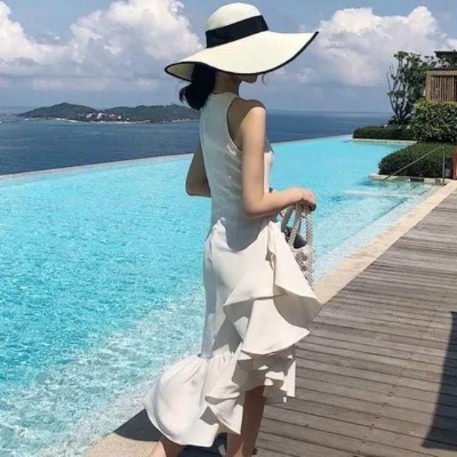 ĐẦM BODY VẠT BÈO SANG CHẢNH