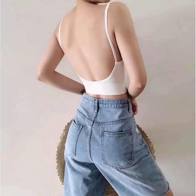 Áo bara hở lưng