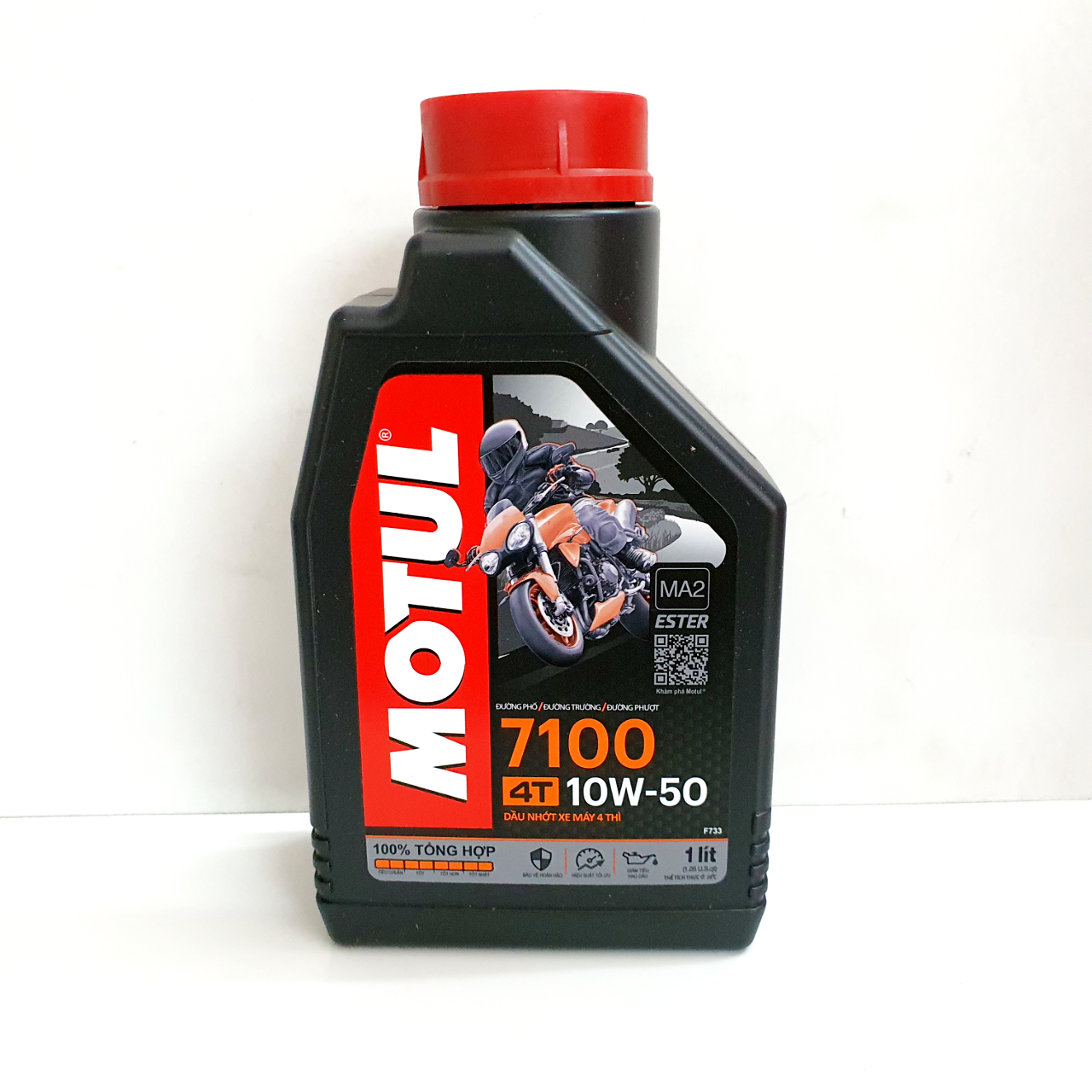 Nhớt xe số cao cấp Motul 7100 10w50 1L