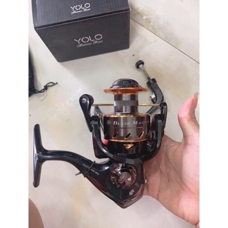 máy câu cá đứng BM 6000 + tặng tay quay hãng yolo